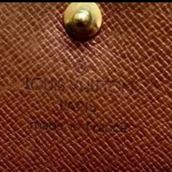 Louis Vuitton Monogram Elise Wallet Vintage-July 1997 Made in France - Picture 6 of 11
